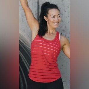 ZYIA Red Havana Tank- size XXL